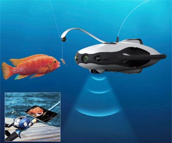 Dron submarino para pescar PowerRay