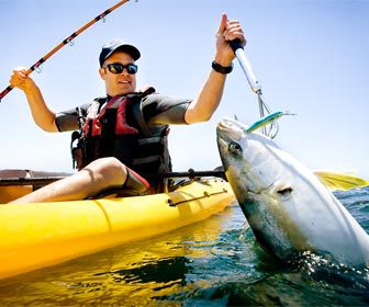 La pesca en kayakfishing