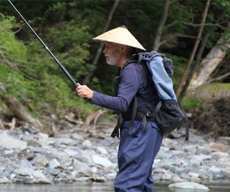 Pesca Tenkara en Japón